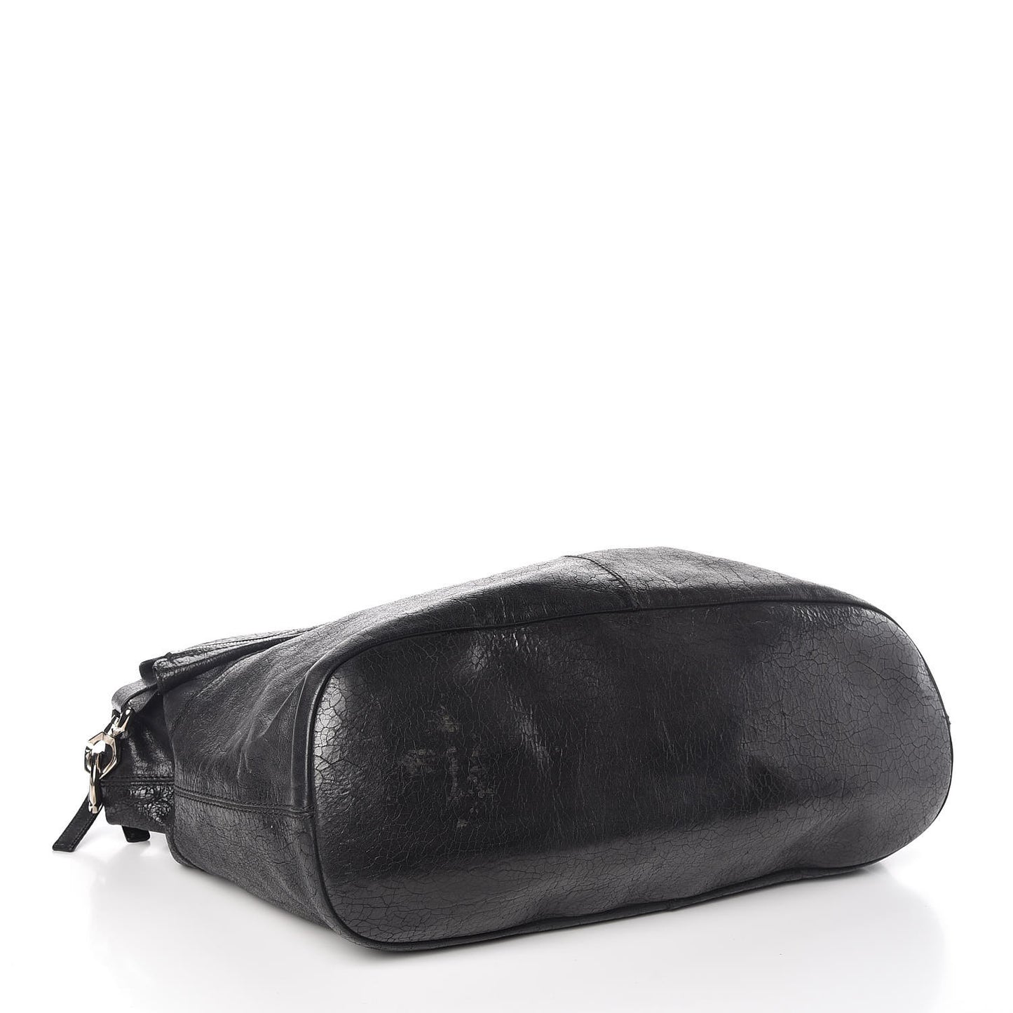 Crinkled Patent Maxi Nightingale Black