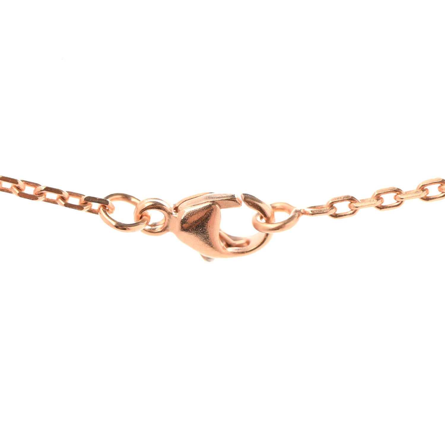 Hermes Lacquered Rose Gold Mini Pop H Pendant Necklace Black 6 of 7