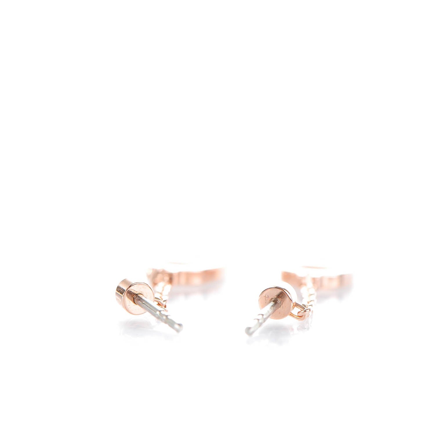 Hermes Lacquered Iliade Drop Earrings Ecru 4 of 6