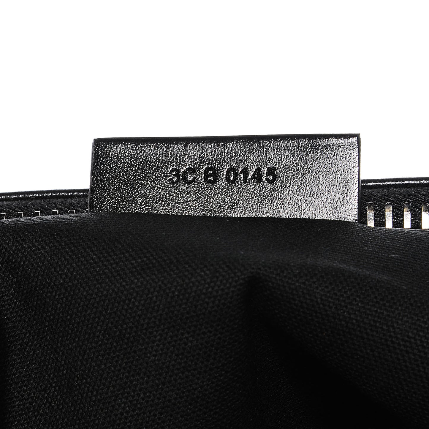 Shiny Lord Calfskin Medium Antigona Black