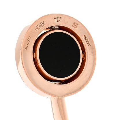 Bulgari 18K Rose Gold Mother of Pearl Malachite Black Onyx BVLGARI BVLGARI Flip Cuff Bracelet S 3 of 5
