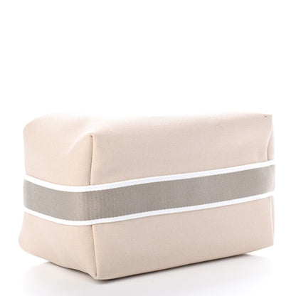 Hermes Canvas Large Bride-A-Brac Pouch Natural 3 of 4
