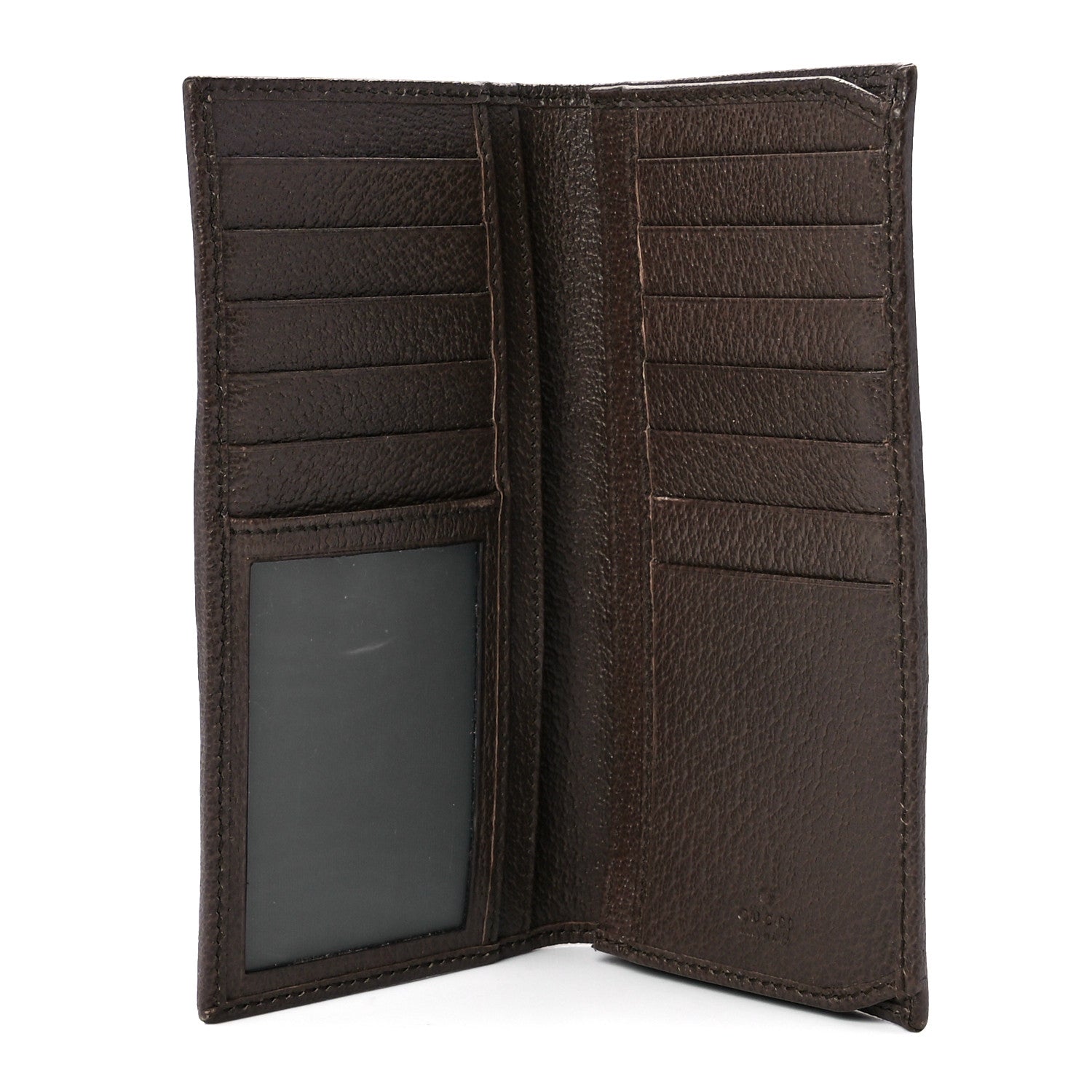Gucci GG Supreme Monogram Web Mens Ophidia Long Wallet Beige New Acero 5 of 13
