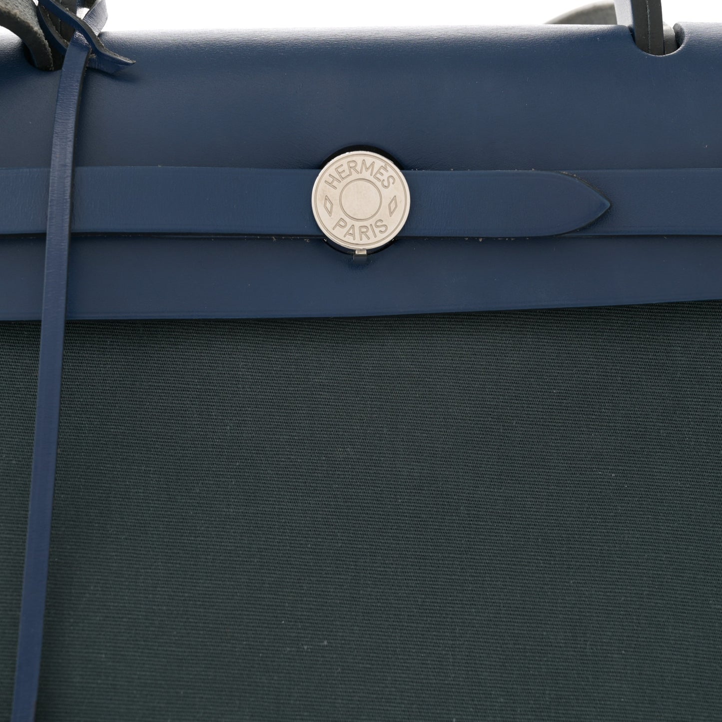 Vache Hunter Toile Officier Herbag Zip 31 PM Vert Bosphore Bleu Saphir