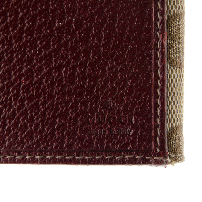 Gucci Monogram Horsebit Nail Continental Flap Wallet Brown 6 of 7