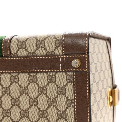 Gucci Monogram Web Train Cosmetic Case Brown 10 of 16
