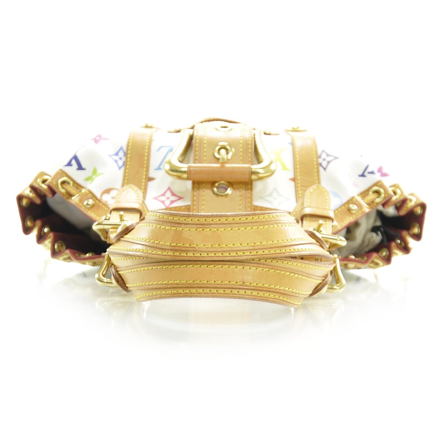 Monogram Multicolor Theda GM White