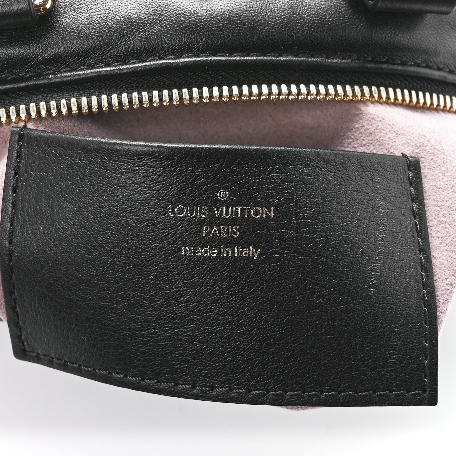 Louis Vuitton Lambskin Embossed Monogram Speedy 22 Bandouliere Black 6 of 10