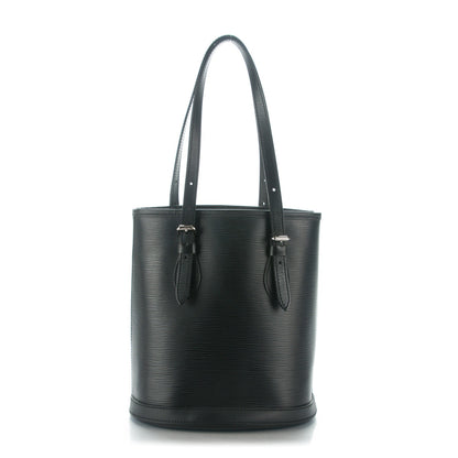 Louis Vuitton Epi Petit Bucket 23 Black 1 of 8