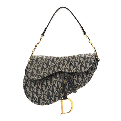 Christian Dior Monogram Saddle Bag Blue 1 of 13