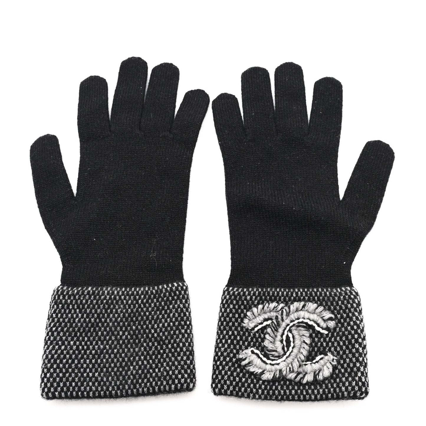 Cashmere Silk CC Gloves Dark Grey