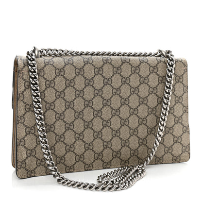 Gucci GG Supreme Monogram Small Dionysus Shoulder Bag Taupe 3 of 11