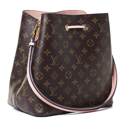 Louis Vuitton Monogram Neonoe MM Rose Poudre 3 of 9