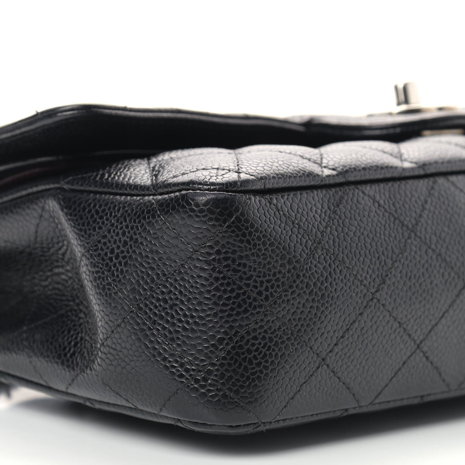 Chanel Caviar Quilted Medium Double Flap Black 8 of 16