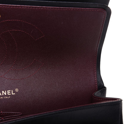 Chanel Lambskin Quilted Jumbo Double Flap Black 10 of 17