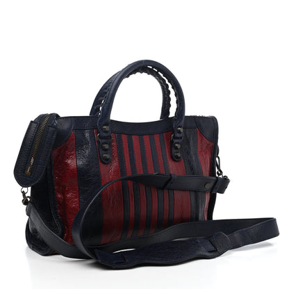 Balenciaga Veau Arena Multicolore Classic Hardware S City Bleu Nuit Rouge 2 of 4