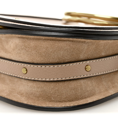 Chloe Calfskin Suede Small Nile Bracelet Bag Biscotti Beige 10 of 11