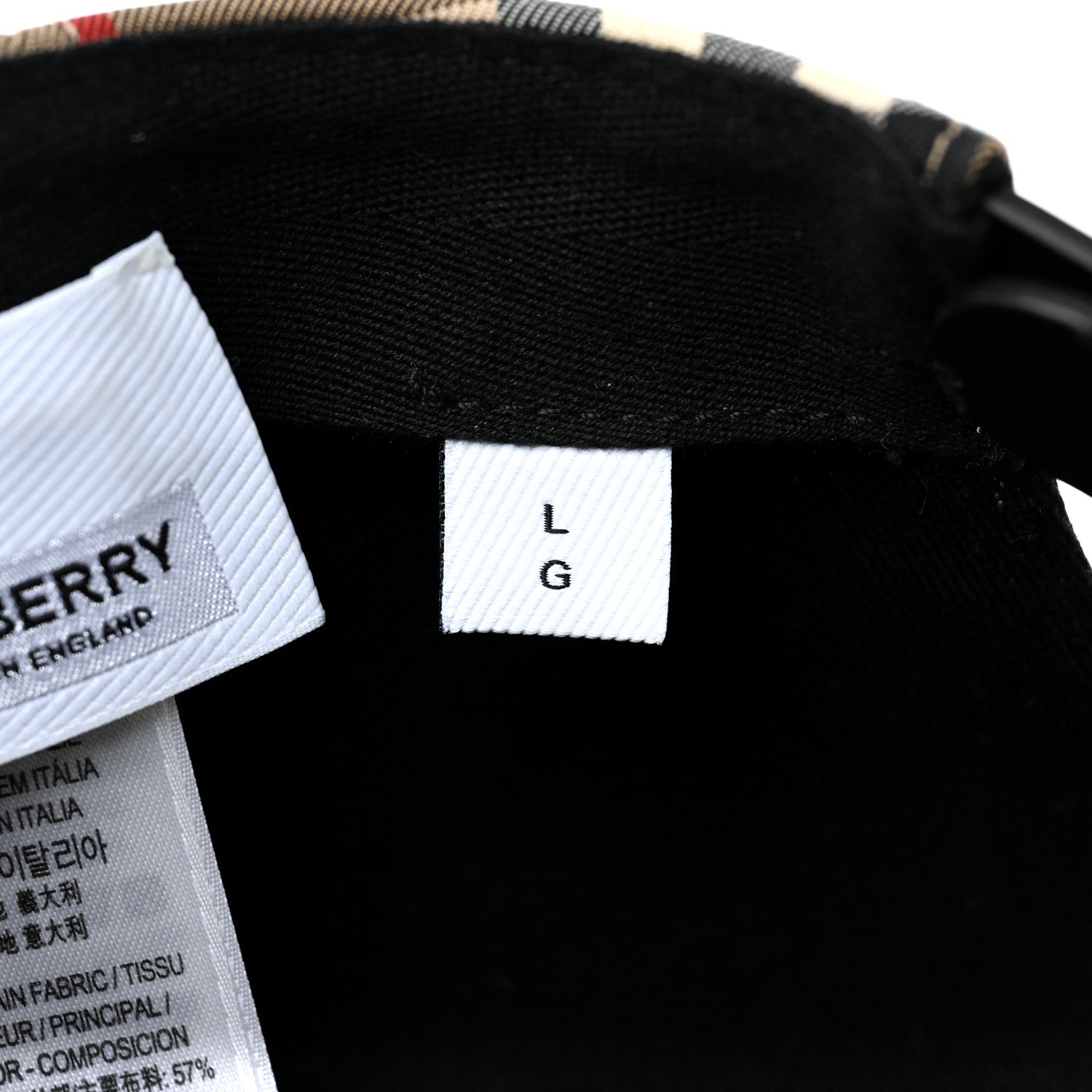 Burberry Technical Cotton Giant Baseball Cap L 9 of 9