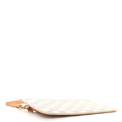 Louis Vuitton Damier Azur Neverfull PM Pochette 4 of 7