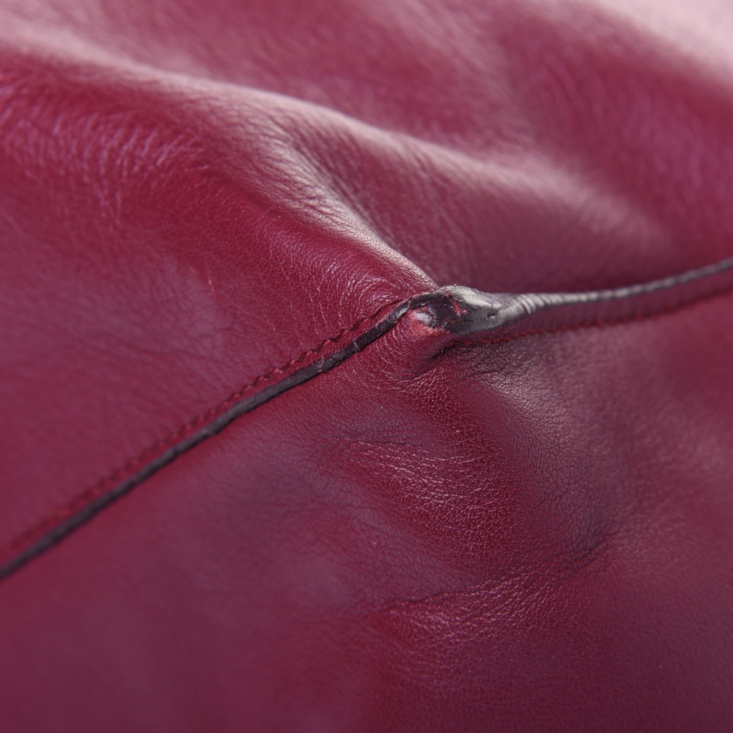 Balenciaga Veau Papier Classic Silver Hardware A4 Zip Around Tote Rouge Pourpre 17 of 38
