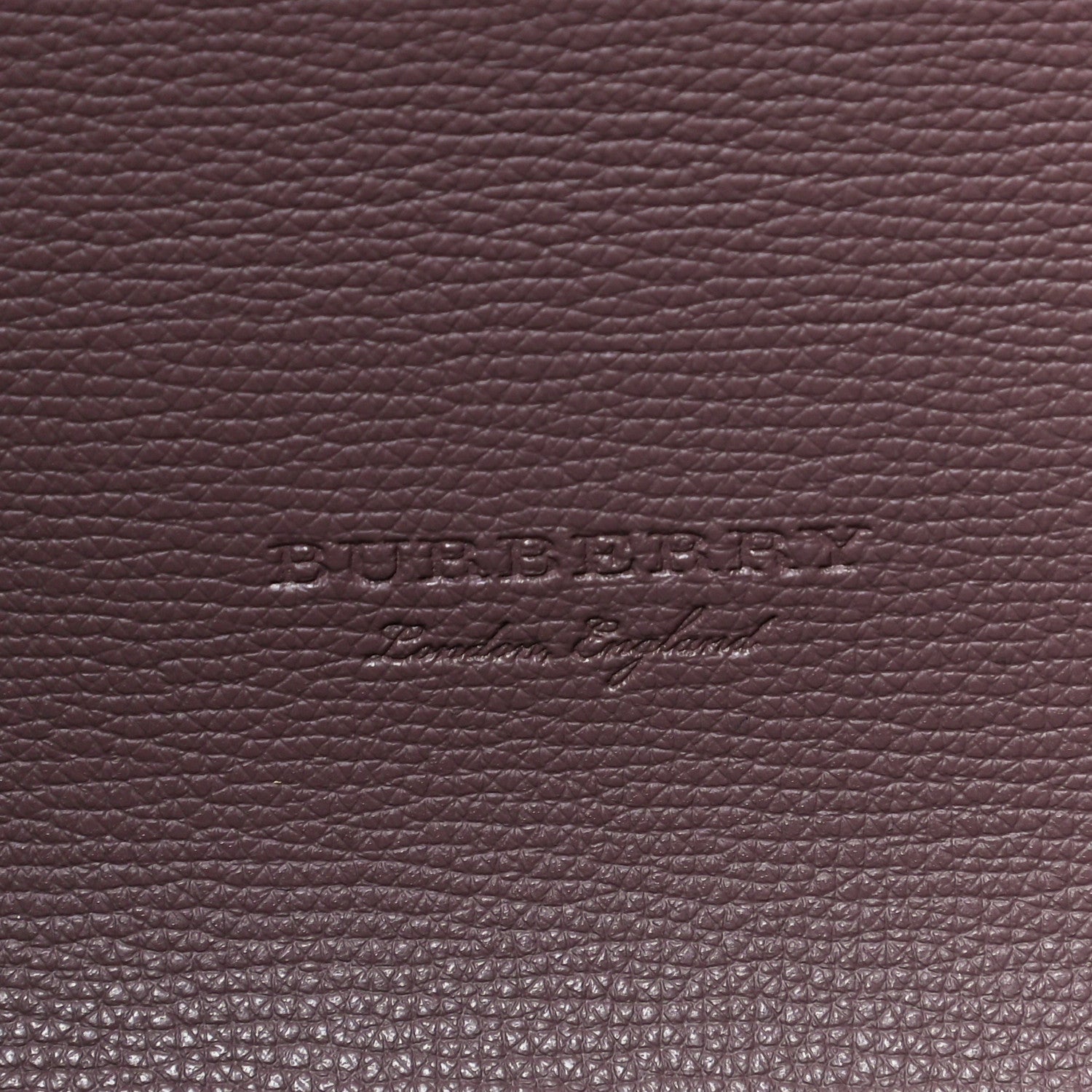 Burberry Grainy Calfskin Haymarket Check Medium Reversible Tote Light Elderberry 6 of 11