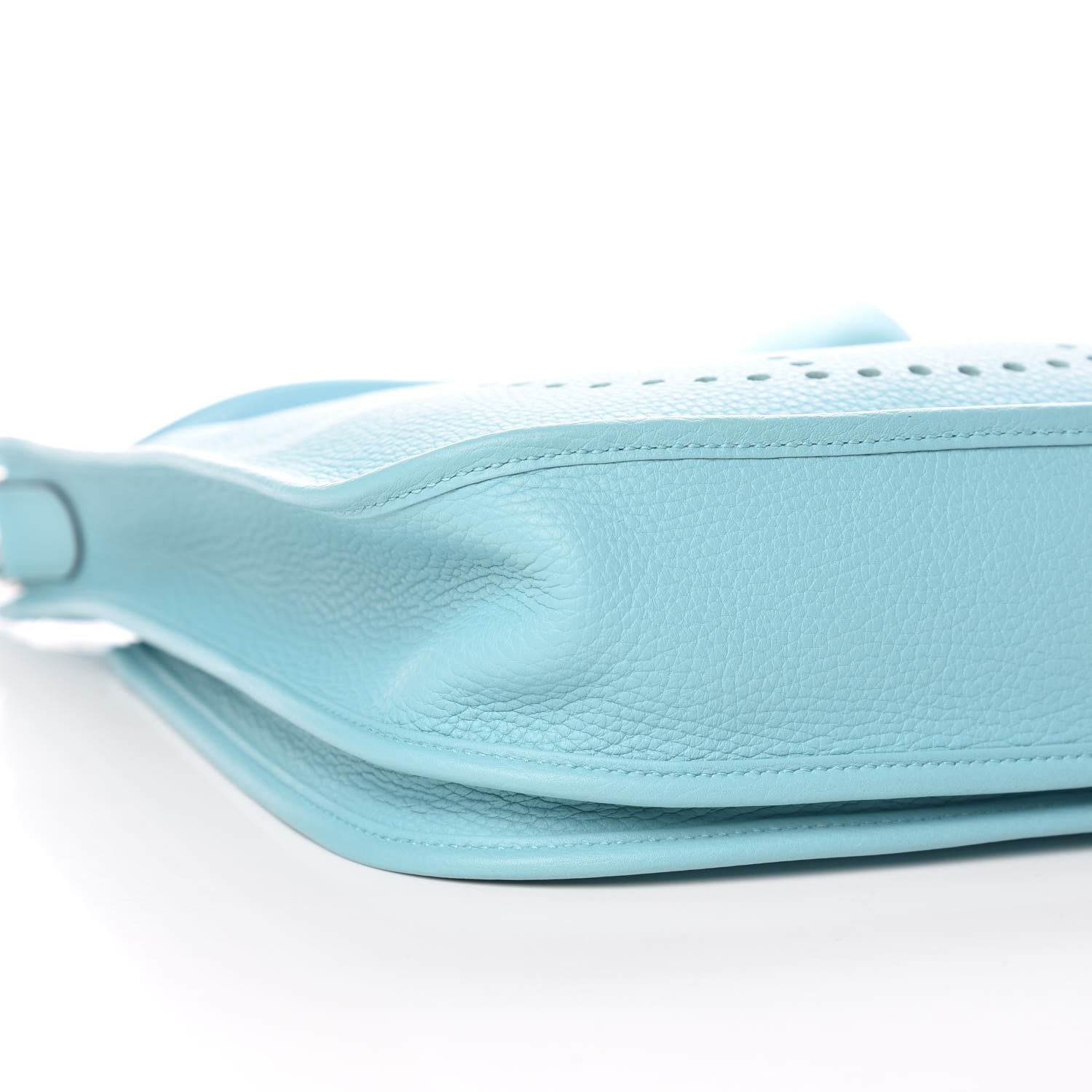 Hermes Taurillon Clemence Evelyne III PM Bleu Atoll 8 of 10