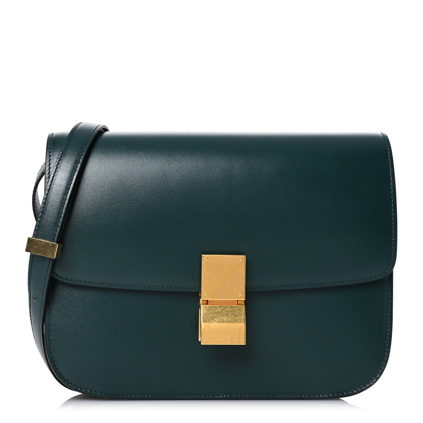 Box Calfskin Medium Classic Box Flap Bag Amazone