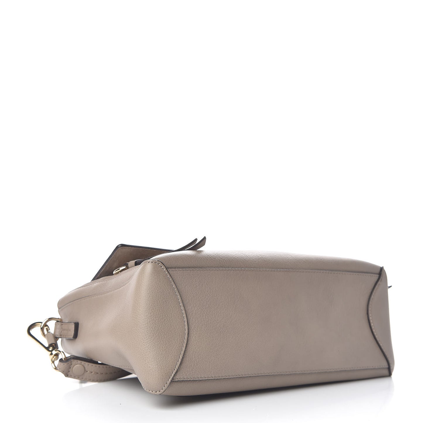 Calfskin Small Faye Day Shoulder Bag Motty Grey
