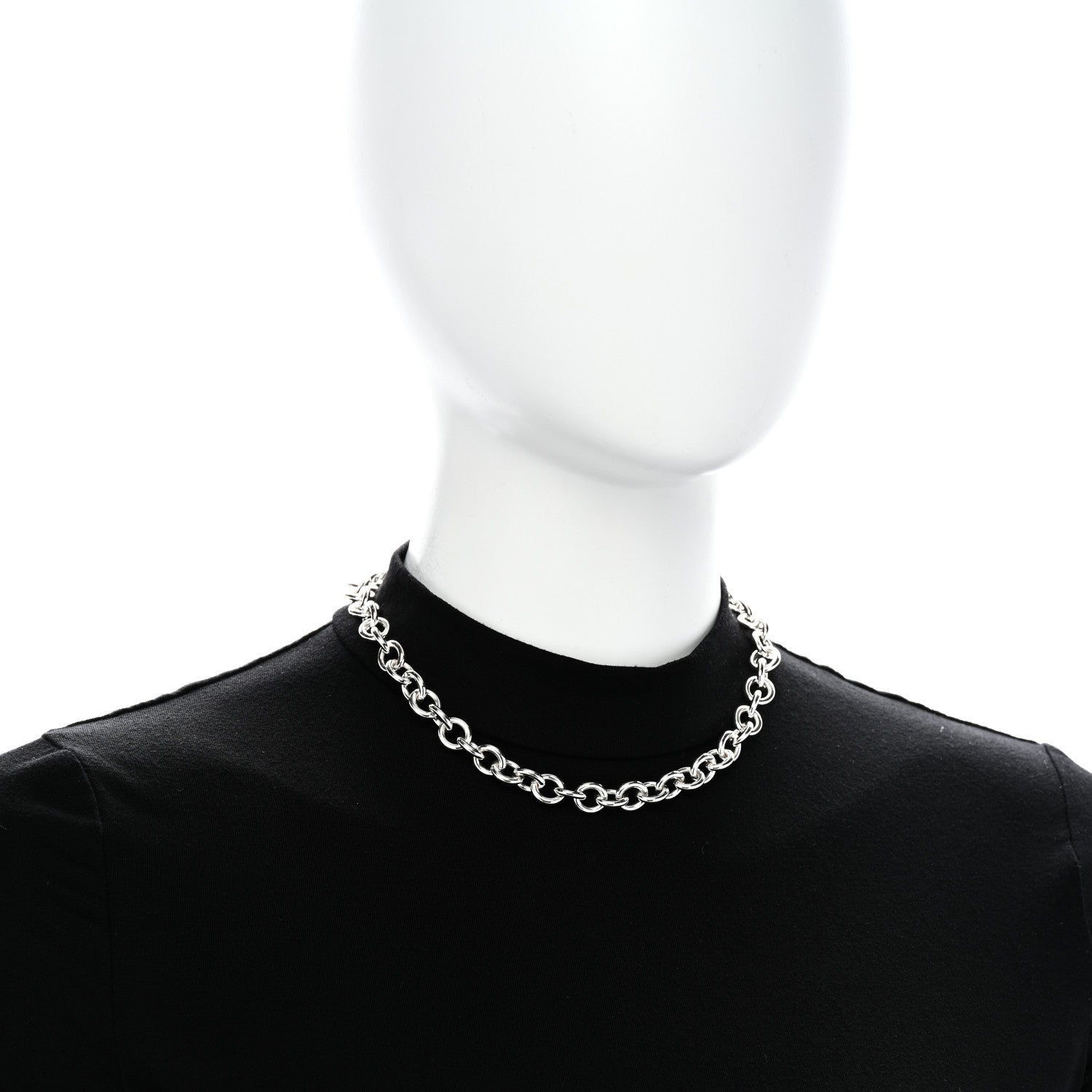 Tiffany Sterling Silver Heart Tag Toggle Necklace 2 of 4