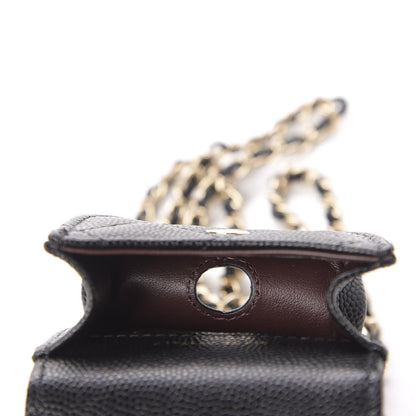 Chanel Caviar Quilted Airpods Pro Case Black 3 of 8
