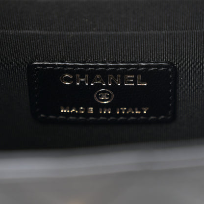 Chanel Lambskin Quilted Mini Trendy CC Chain Wallet Black 6 of 11