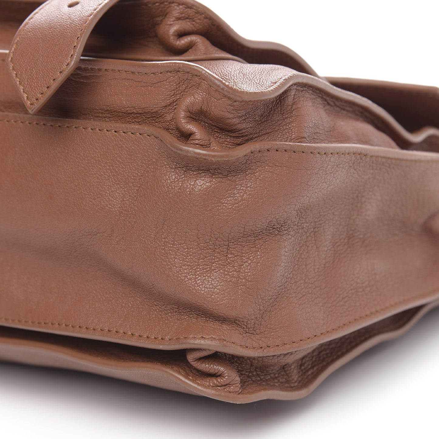 Lambskin Medium PS1 Satchel Saddle