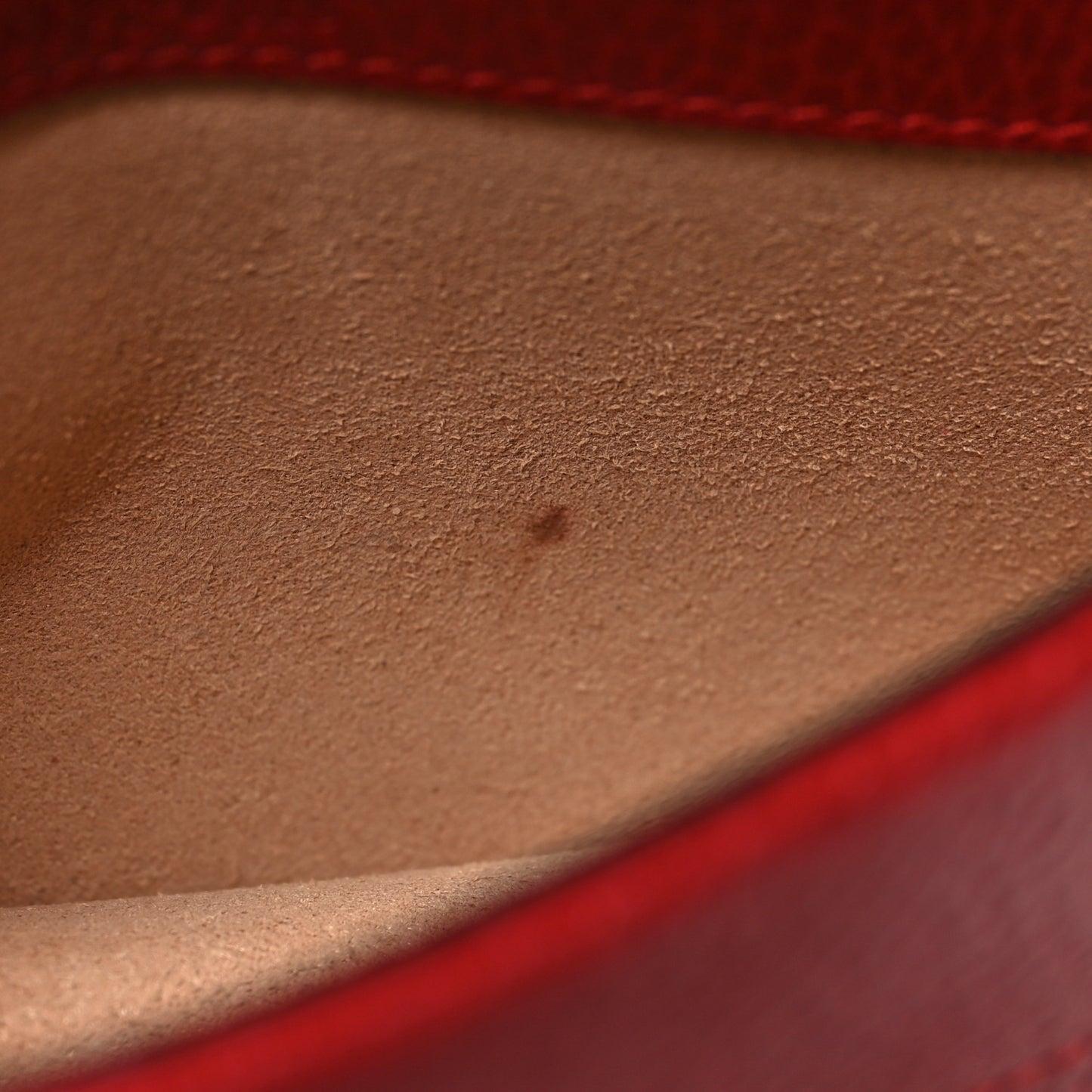 Calfskin Super Mini Dionysus Shoulder Bag Hibiscus Red