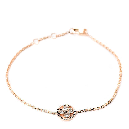 Louis Vuitton 18K Pink Gold Diamond Blossom BB Bracelet 1 of 4