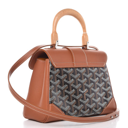 Goyard Goyardine Mini Saigon Black Gold 3 of 7
