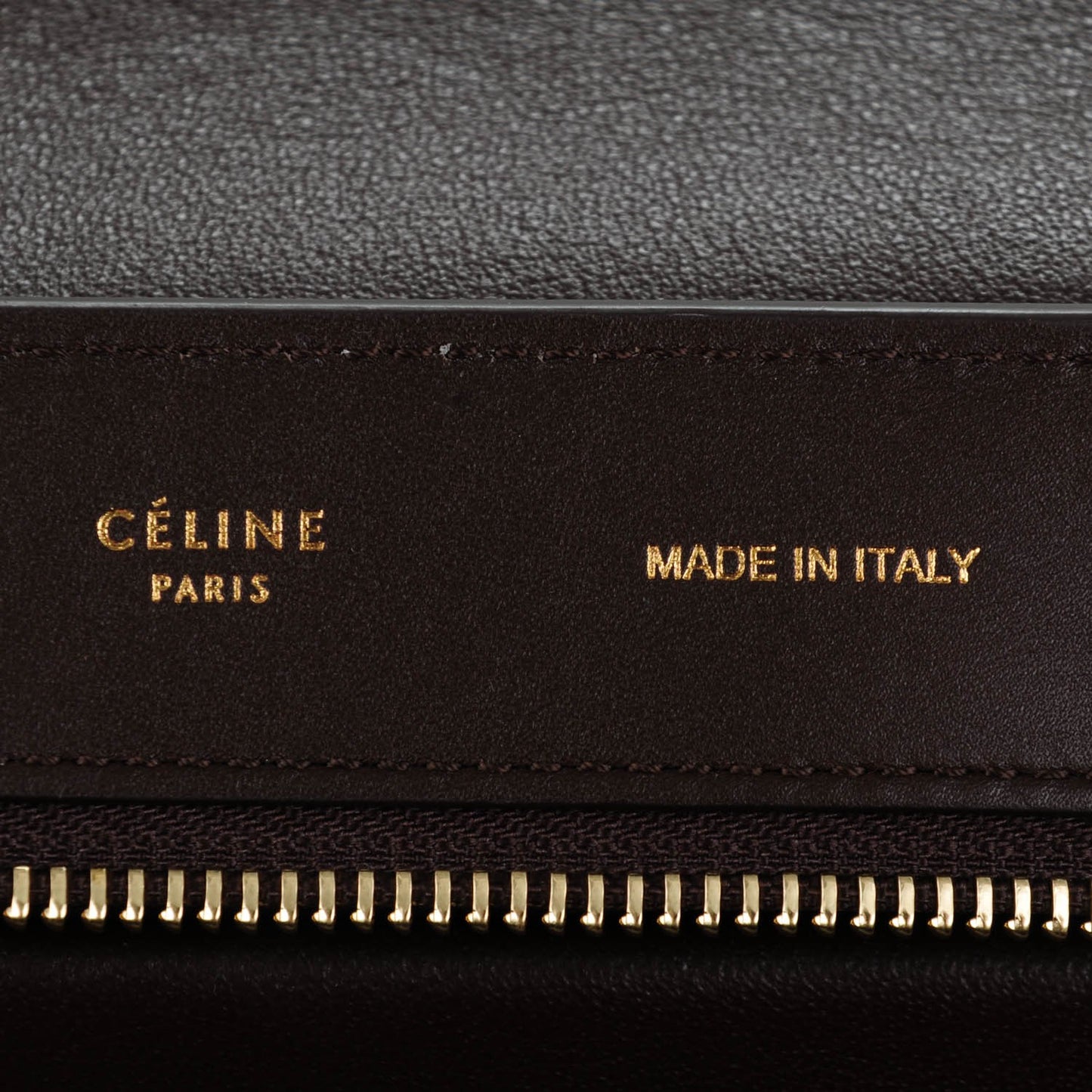 Satin Baby Grained Calfskin Medium Tri-Color Trapeze Tan