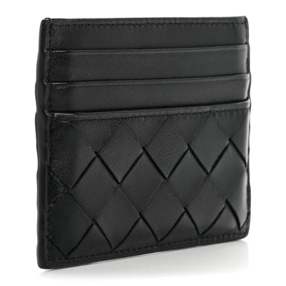 Bottega Veneta Nappa Intrecciato Card Holder Black 3 of 8