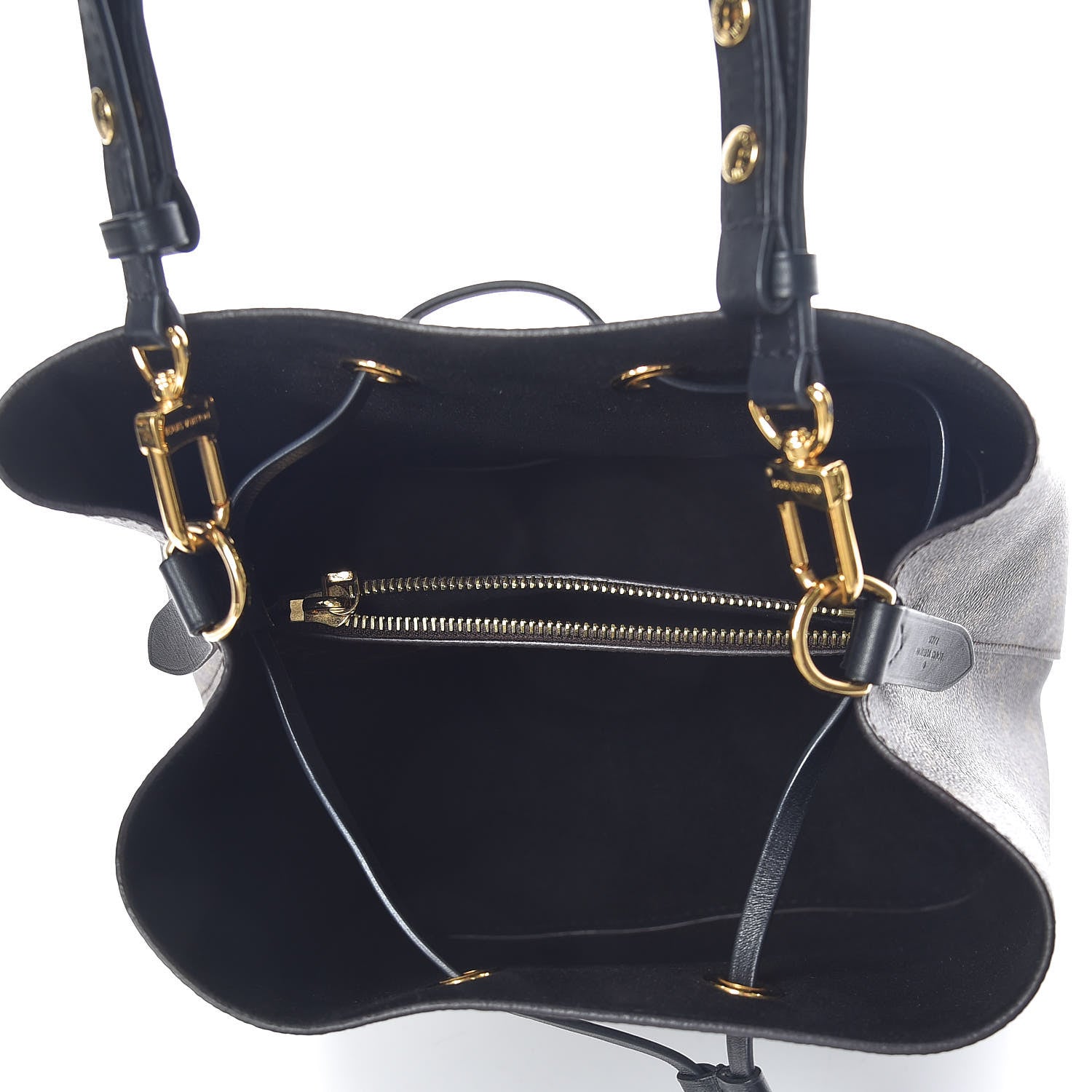 Louis Vuitton Monogram Neonoe MM Black 7 of 10