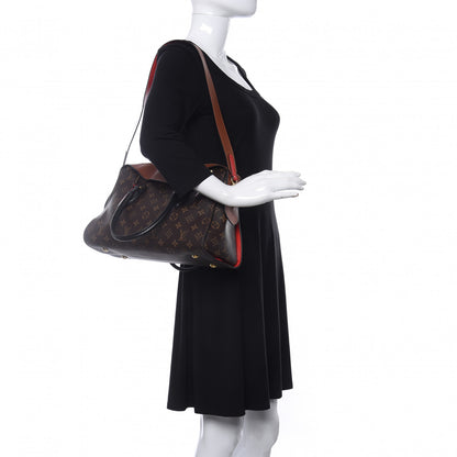 Louis Vuitton Monogram Tuileries Caramel Rouge 2 of 12