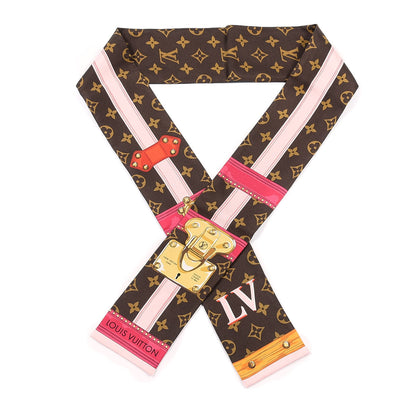 Louis Vuitton Silk Monogram Summer Trunks Bandeau Brown 1 of 4