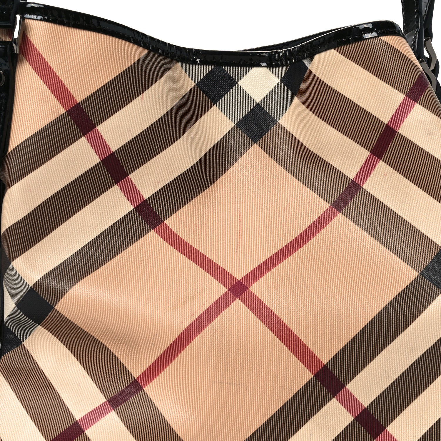 Burberry Nova Check Small Canterbury Tote Black 8 of 12