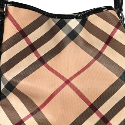 Burberry Nova Check Small Canterbury Tote Black 8 of 12