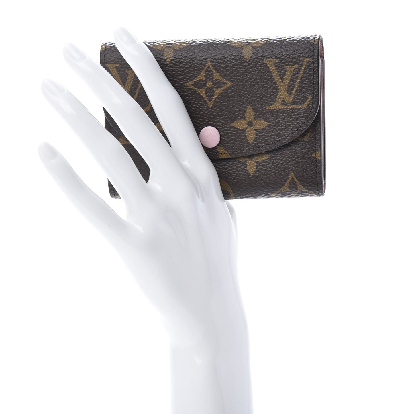 Monogram Rosalie Coin Purse Rose Ballerine