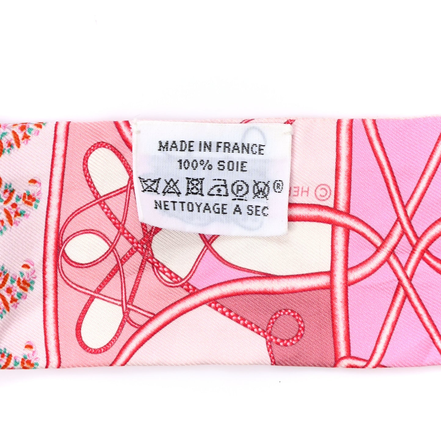 Silk Coup De Fouet Au Bloc Twilly Rose Nacre Turquoise