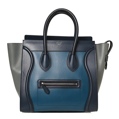 Celine Smooth Calfskin Tri-Color Mini Luggage 1 of 12