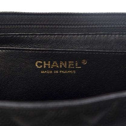 Chanel Caviar Quilted Maxi Single Flap Black 7 of 8