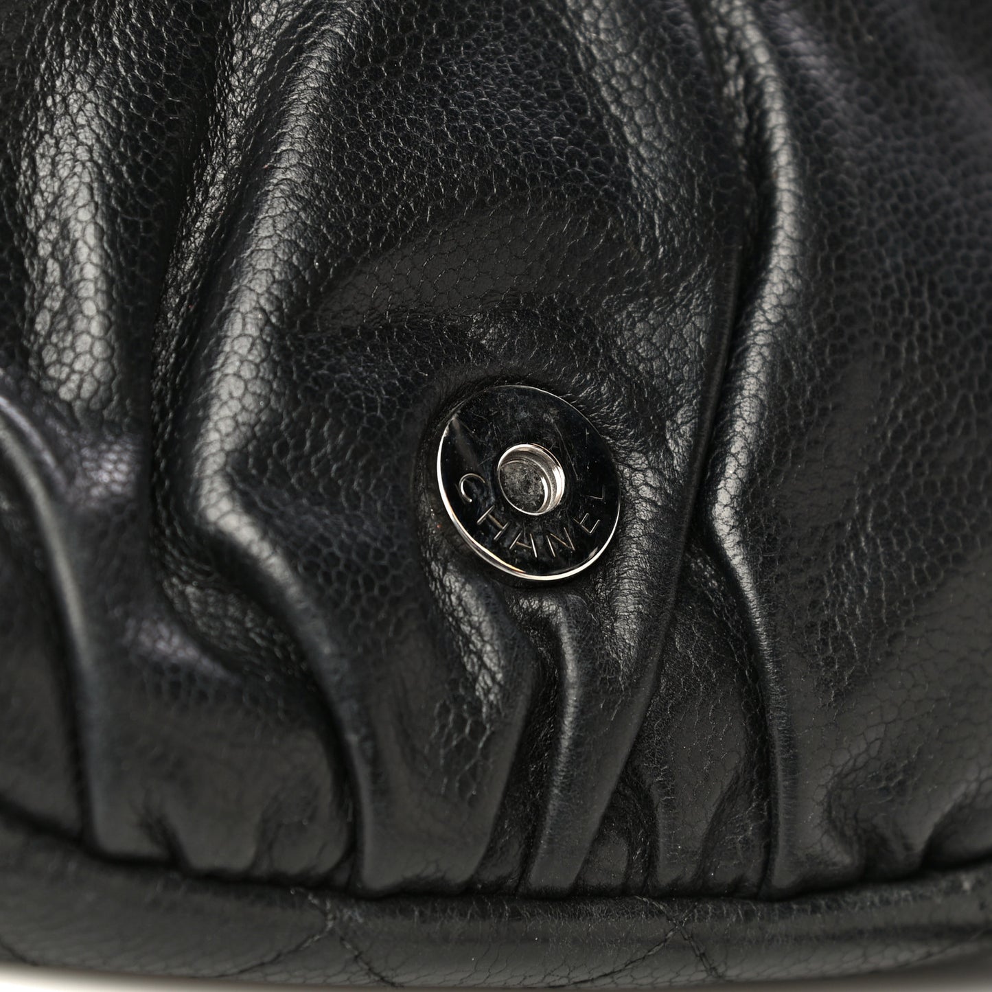 Caviar Half Moon Wallet On Chain WOC Black