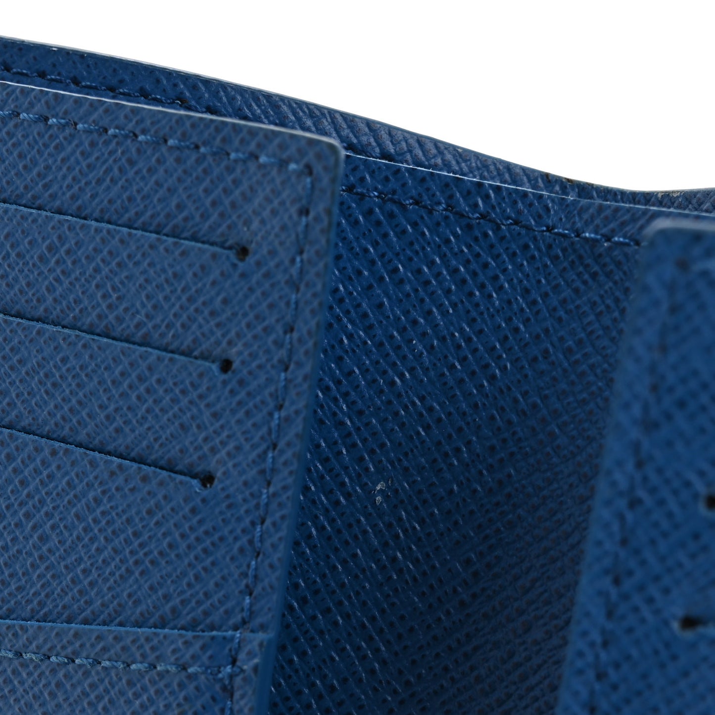 Damier Graphite Slender Wallet Blue