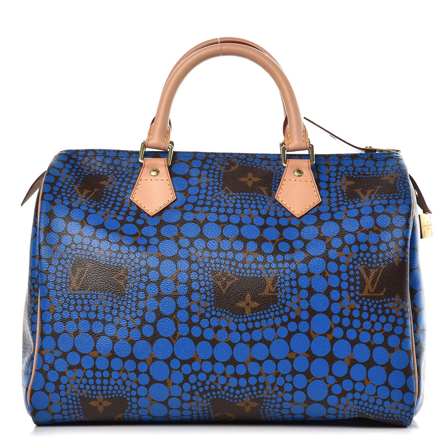 Monogram Kusama Town Speedy 30 Blue