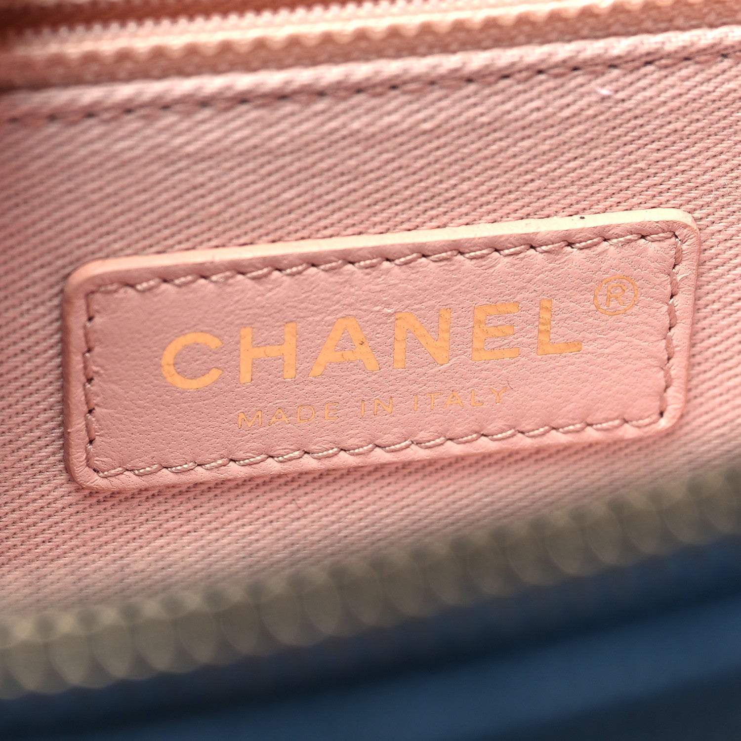 Chanel Grained Calfskin Quilted Cuba Flap Blue 6 of 10
